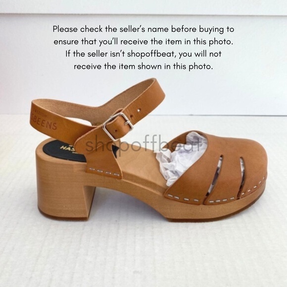 NEW Swedish Hasbeens Baskemolla High Sandal Nature 37 - Picture 3 of 14